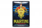 Preview: Blechschild "Martini Vermouth Trauben" - 30 x 20cm